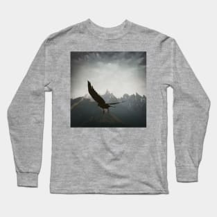 Raven Take Off Option Long Sleeve T-Shirt